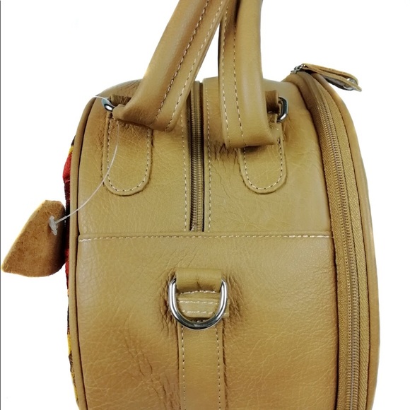 Mexican handmade leather bag - Picture 2 of 4